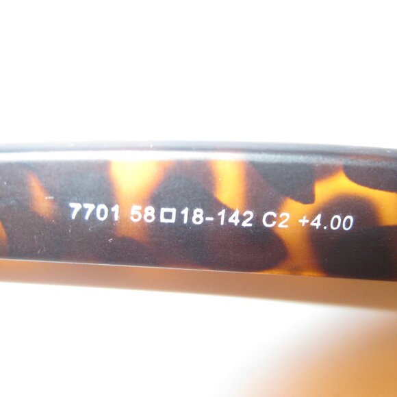 lot of 2 eyeglasses Reading +400 tinted Unisex - Picture 4 of 5